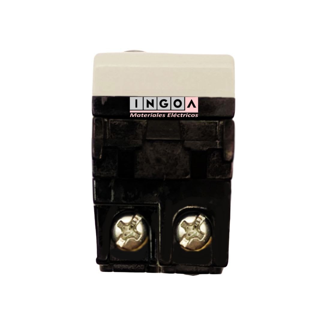Modulo Interruptor 9/12 16A 250V Gris Evolution - Scame - Vista 8