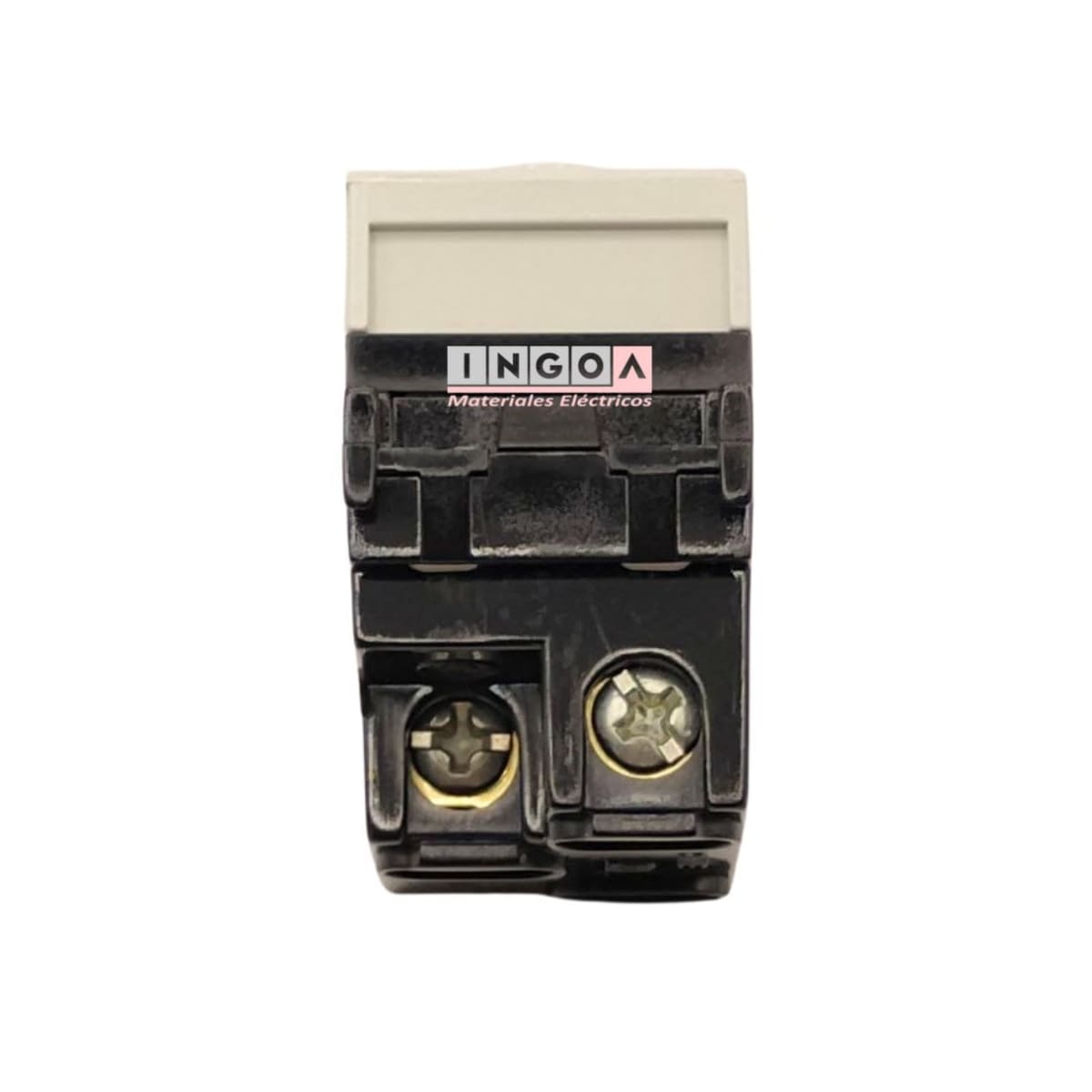 Modulo Enchufe 2P+T 10/16A Bipaso 220 -250V Gris Evolution - Scame - Vista 6