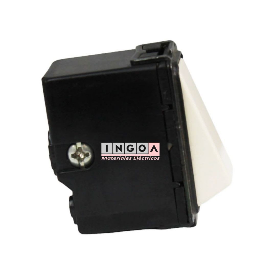 Modulo Interruptor de 4 Vias, Cruzamiento, Multipunto Marfil - Scame (Alternativo Magic)3