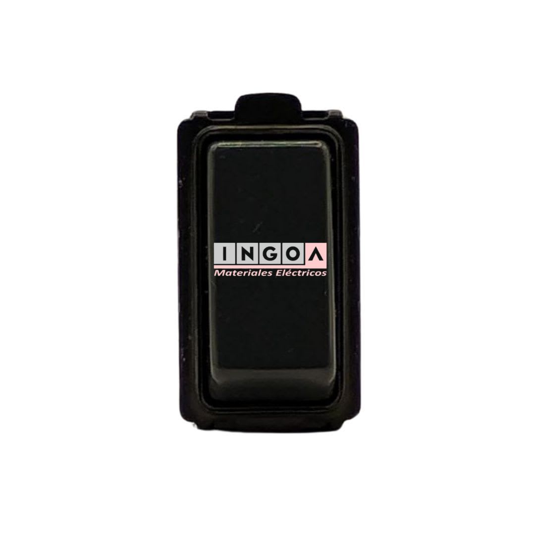 Modulo Interruptor 9/24 10A Negro - Scame (Alternativo Magic) - Vista 7