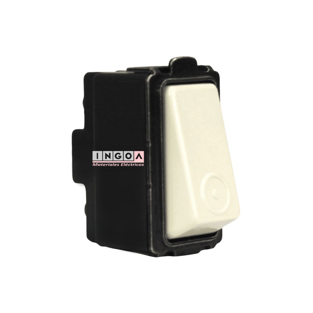 Modulo Pulsador Timbre 10A Marfil - Scame (Alternativo Magic) - Vista 2