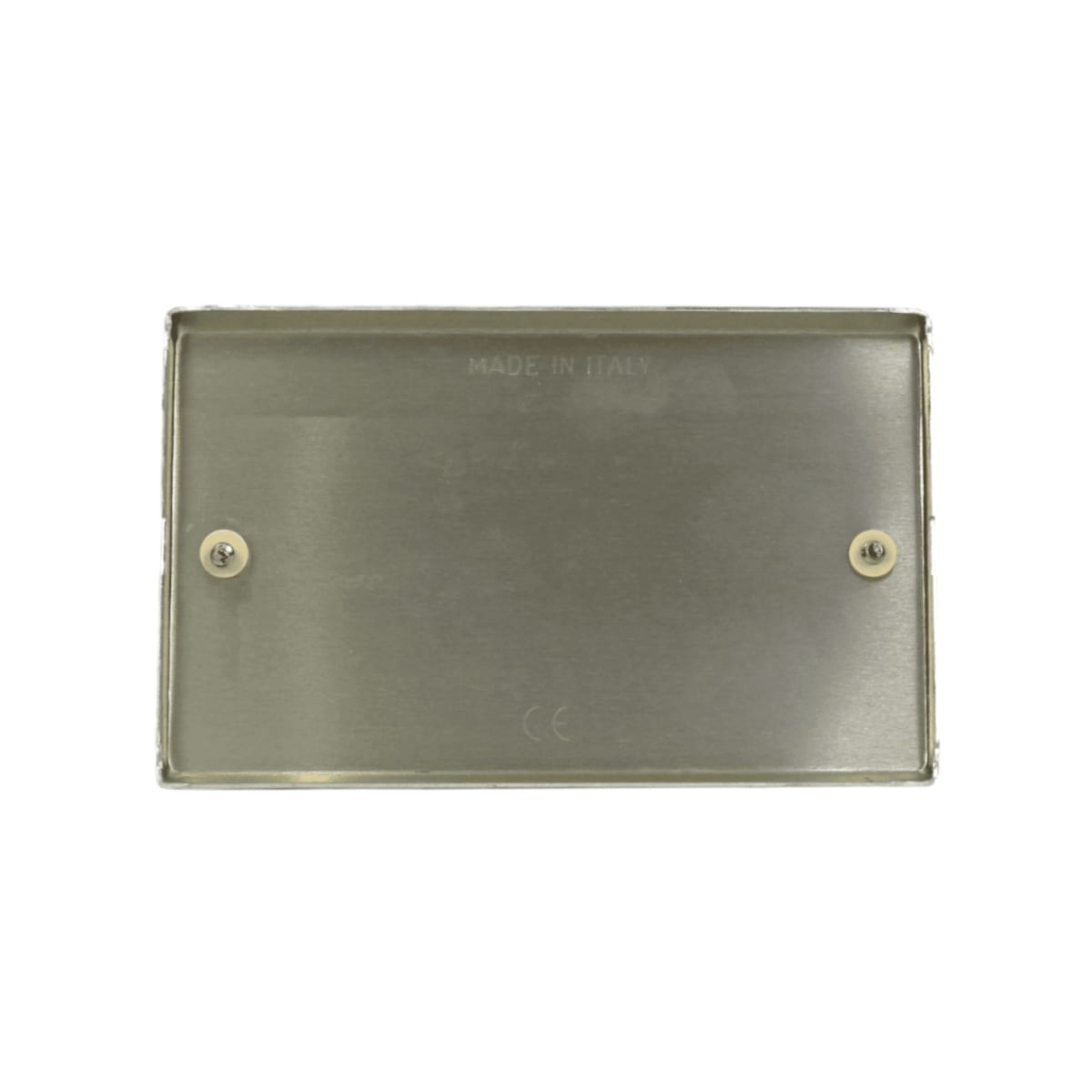 Placa Tapa Ciega Aluminio Oxidal - Scame (Alternativo Magic) - Vista 2