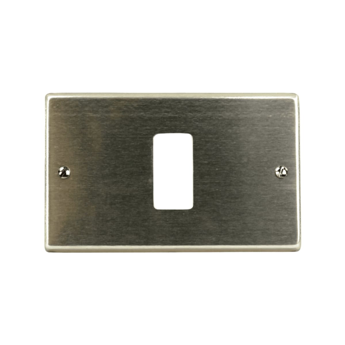 Placa Tapa Aluminio Anonizado 1 Módulo - Scame (Alternativo Magic) 0