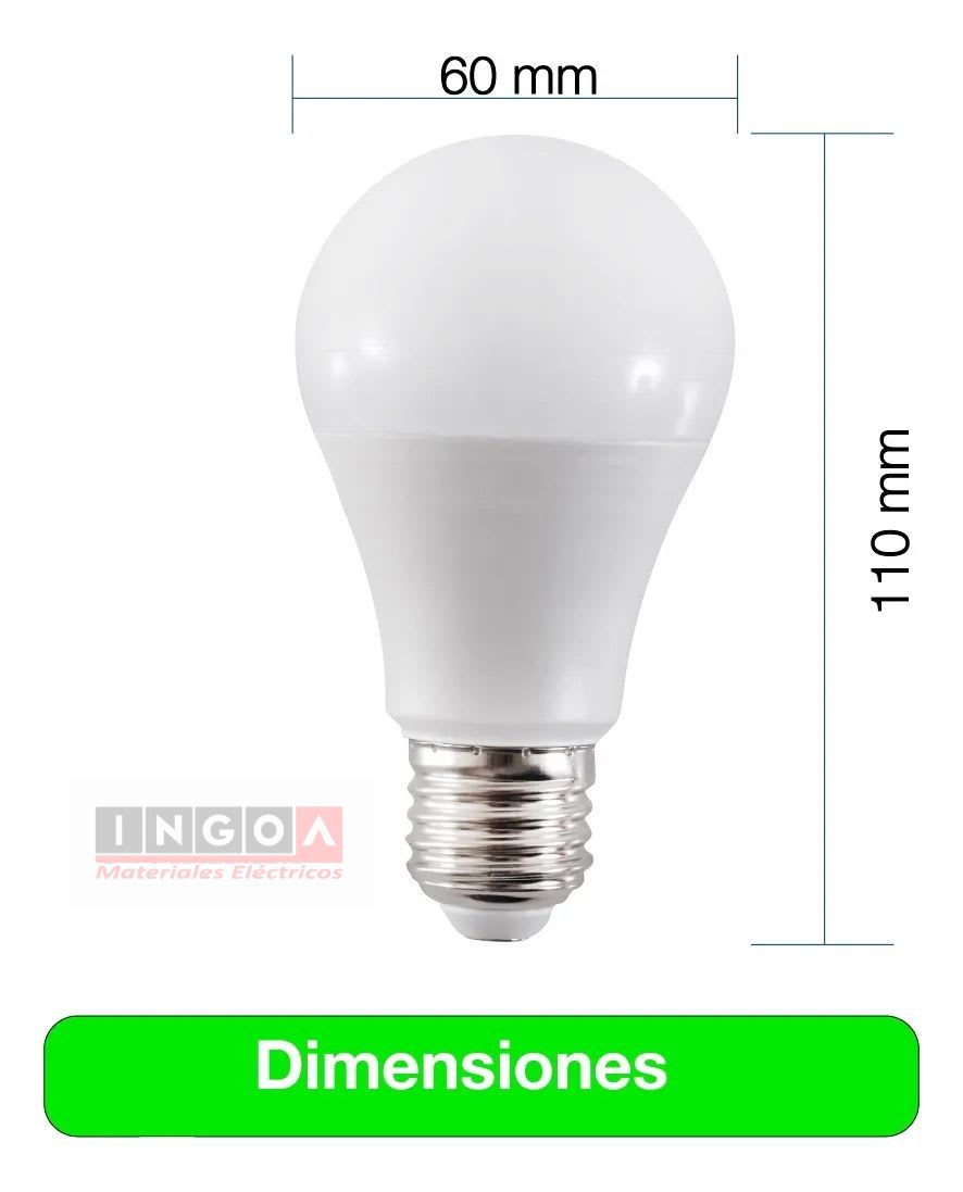 Ampolleta LED 11W E27 920LM 6500K - DRL3