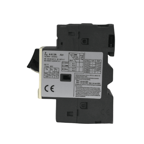 Guardamotor 4-6.3A - CNC - Vista 3