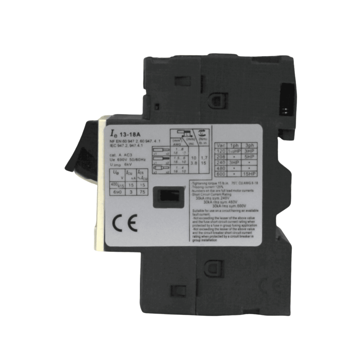 Guardamotor 13-18A - CNC - Vista 3