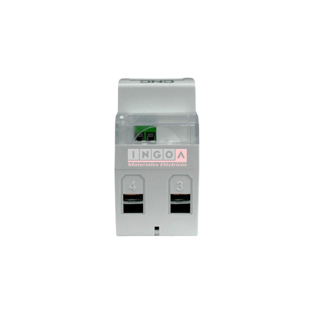 Remarcador Monofasico Digital a Riel Din 65A DDS226D-2P - CNC - Vista 8