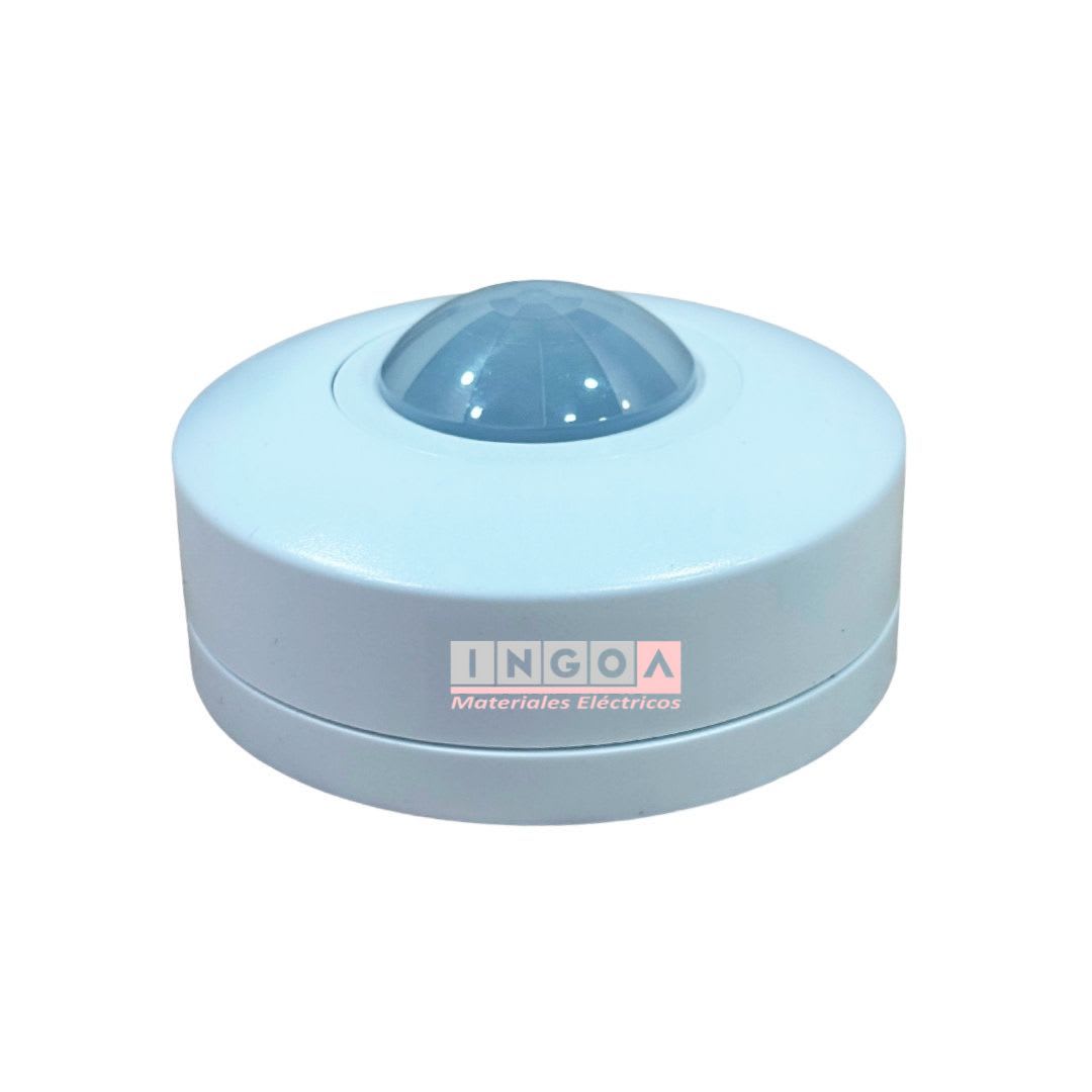 Sensor de Movimiento 360° Sobrepuesto Infrarrojo 10seg-15min IP20 - Vista 2