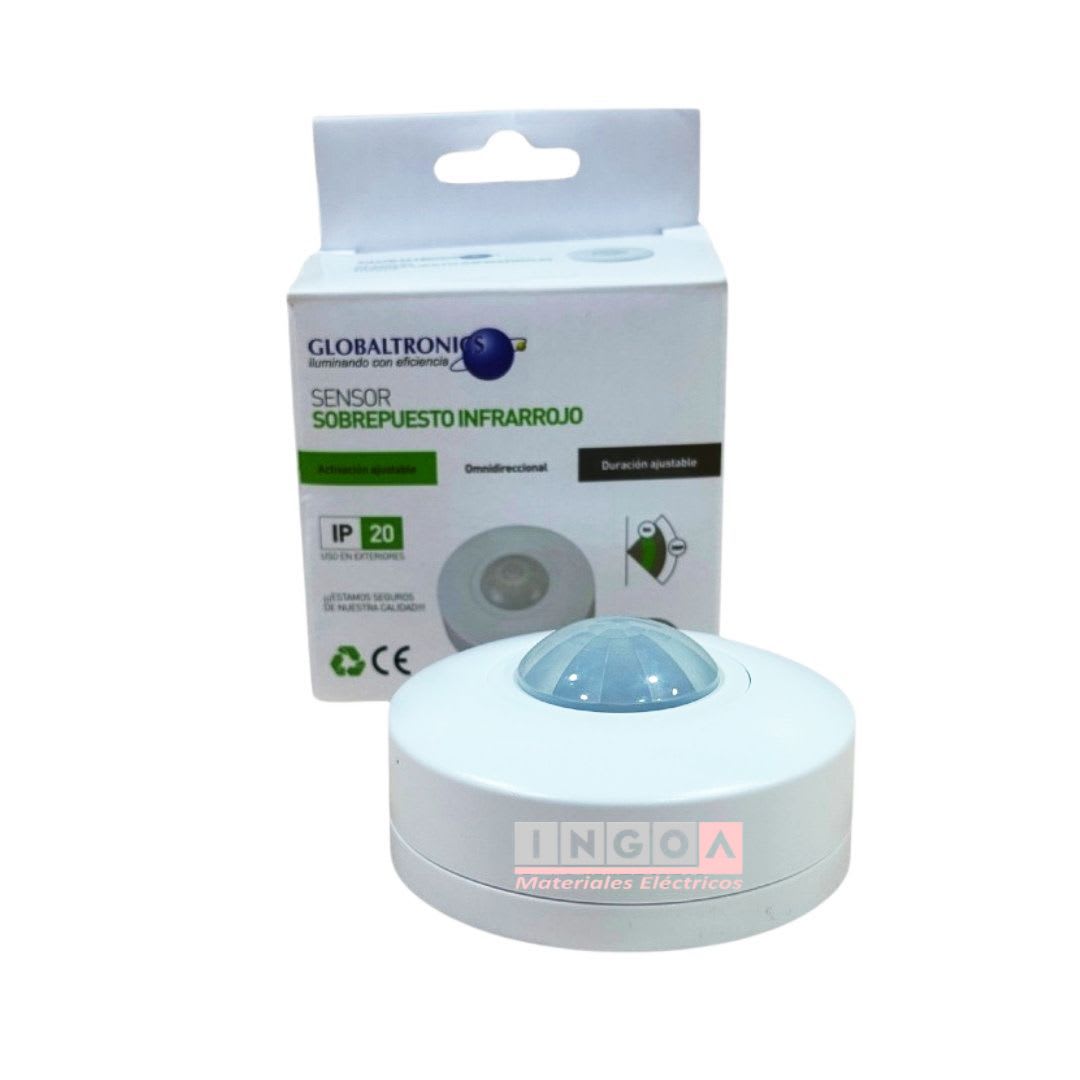 Sensor de Movimiento 360° Sobrepuesto Infrarrojo 10seg-15min IP20 - Vista 5
