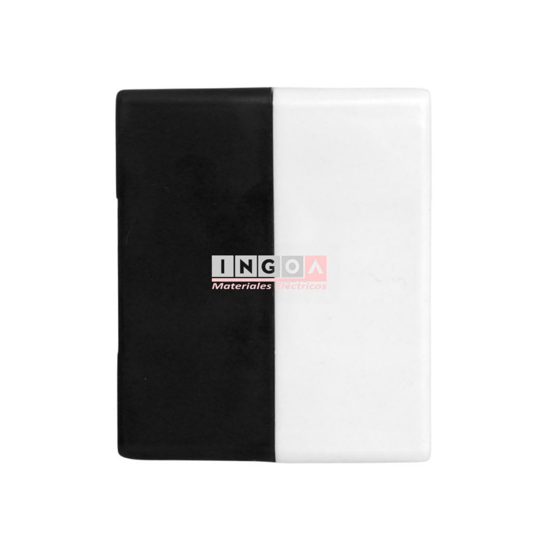 Caja PVC 1 Perforación 22mm Sobrepuesta IP40 Blanca3