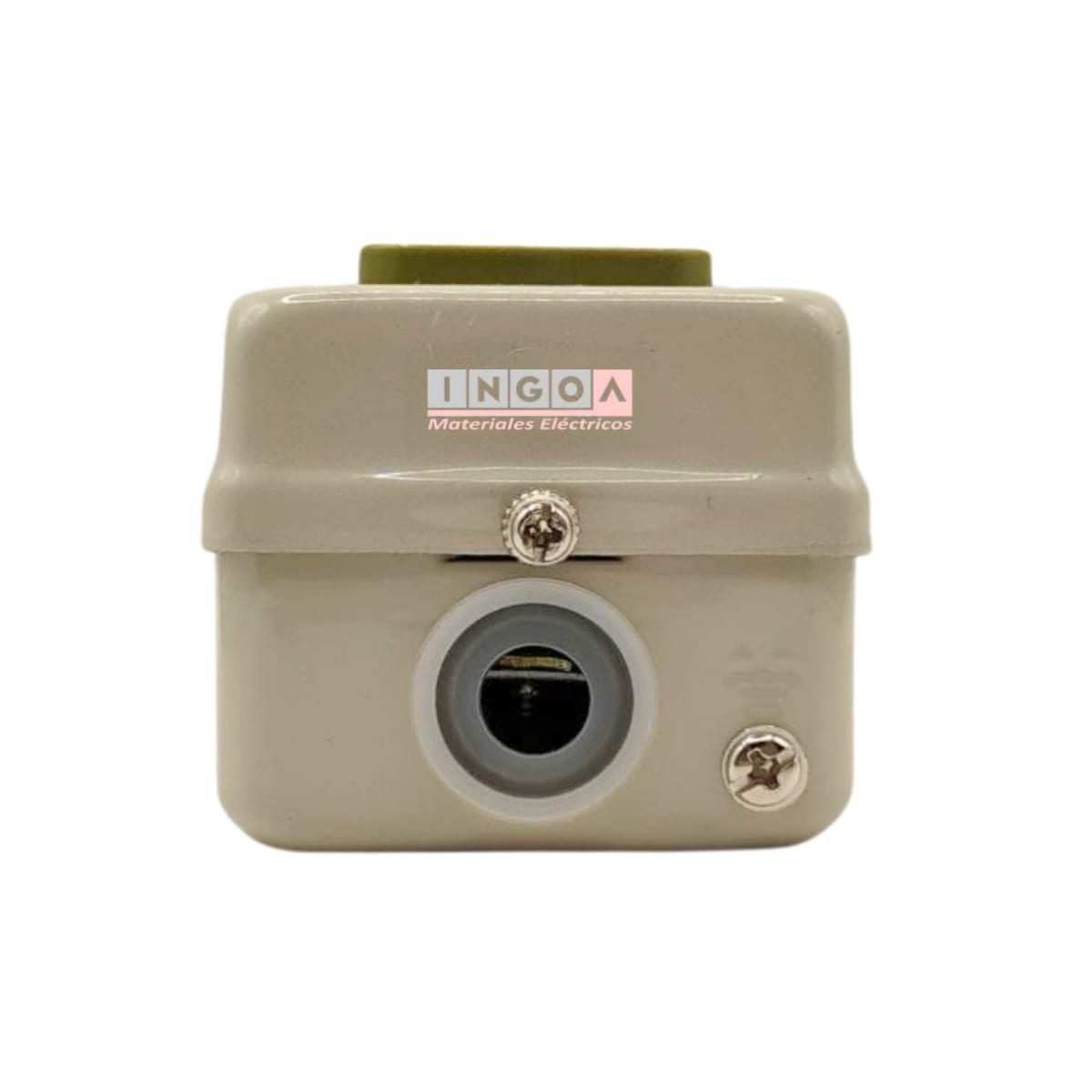 Botonera Sobrepuesta Metalica Partir/Parar con Reten 3P 7.5kW4