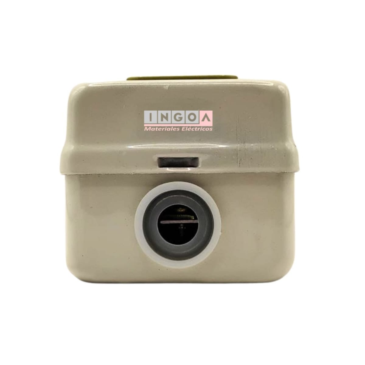 Botonera Sobrepuesta Metalica Partir/Parar con Reten 3P 7.5kW5