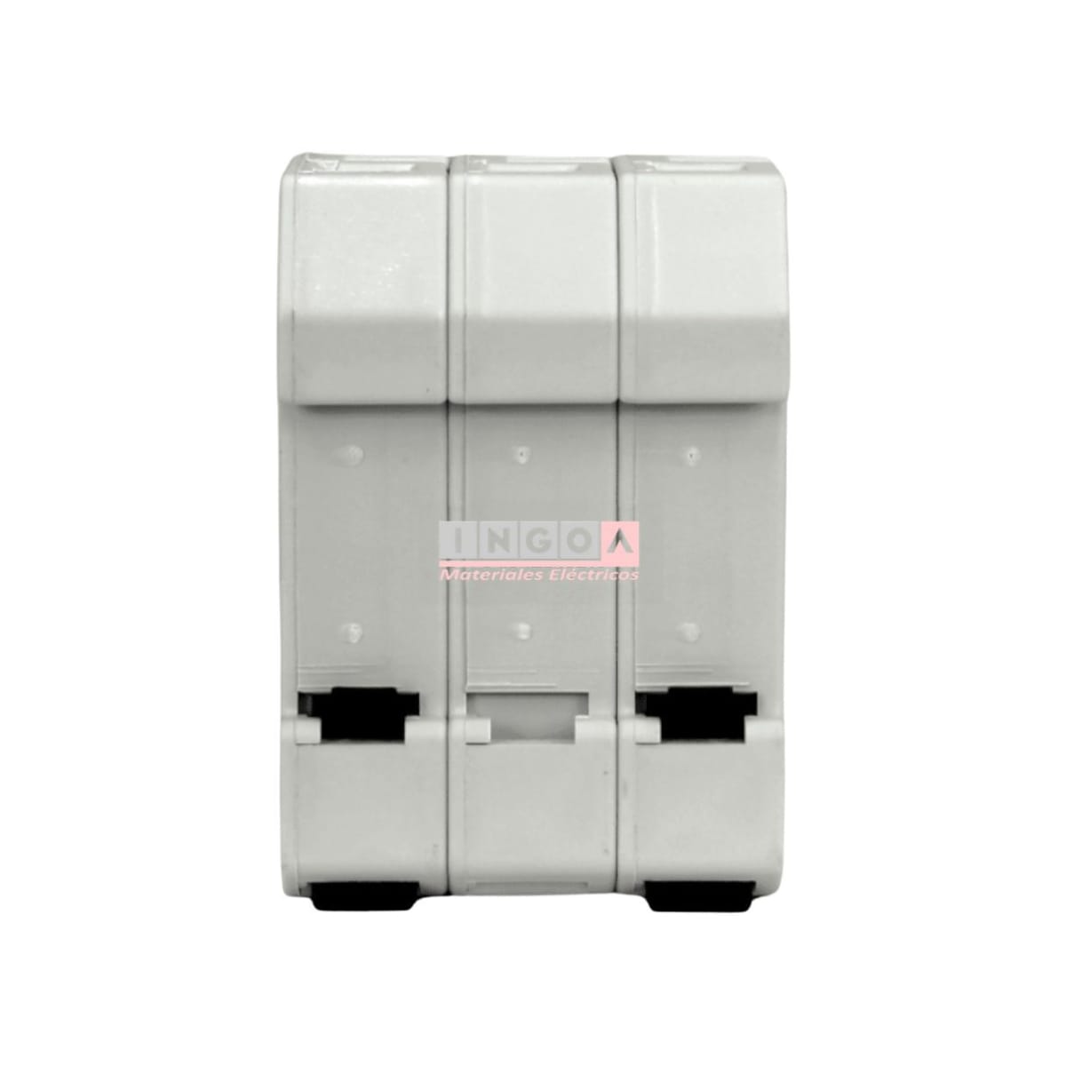 Portafusible 3P 10x38mm 3x32A, 500V S/Fusible - CNC4