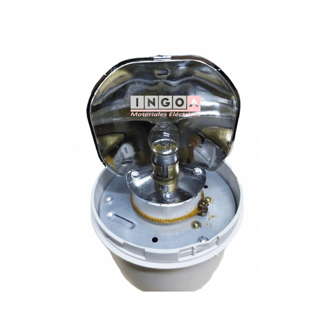 Baliza Amarilla Giratoria e Imantada 12Vac LTD-1101 - CNC6