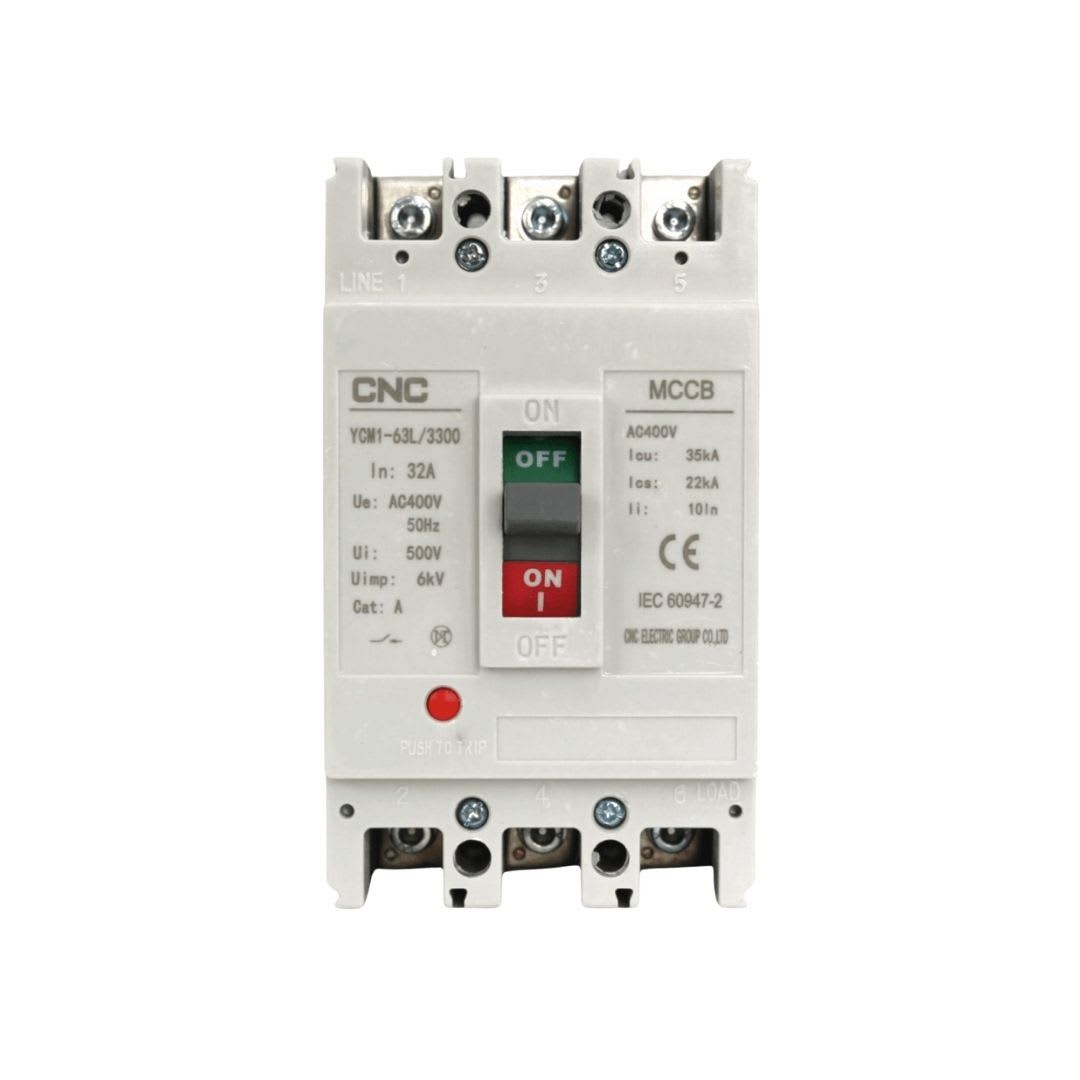 Interruptor Automatico Caja Moldeada 3x32A 35KA CNC - Vista 4