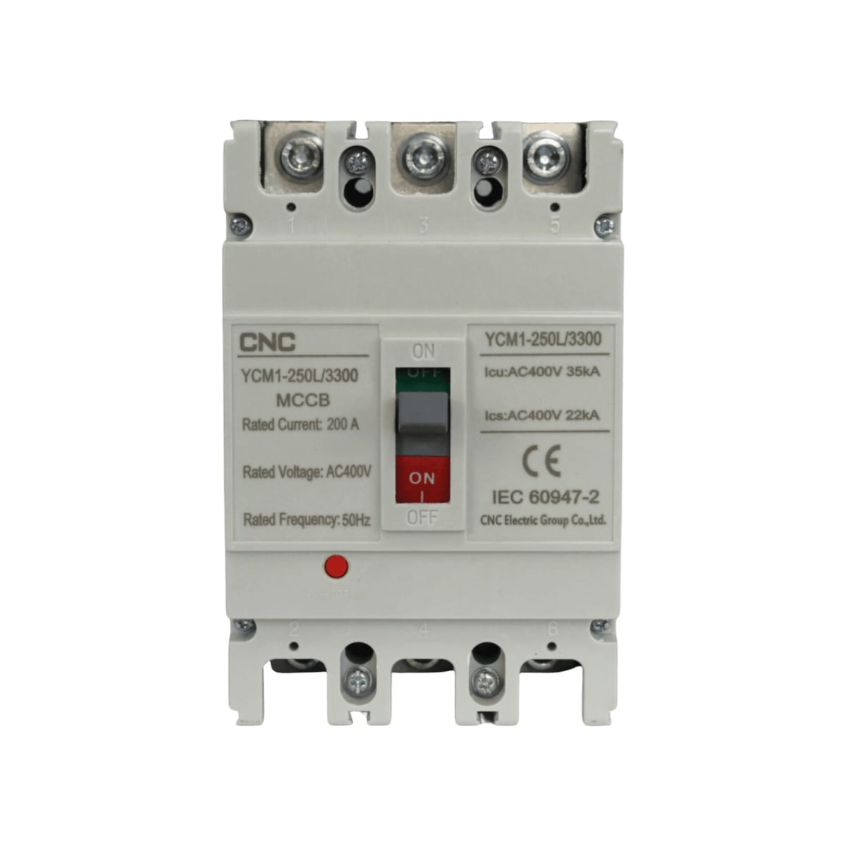 Interruptor Automatico Caja Moldeada 3x200A 35KA CNC2