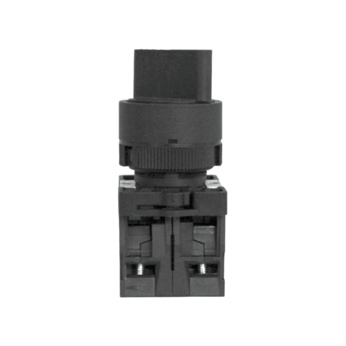 Selector 2 Posiciones 10A 1NO + 1NC 22MM - CNC - Vista 4