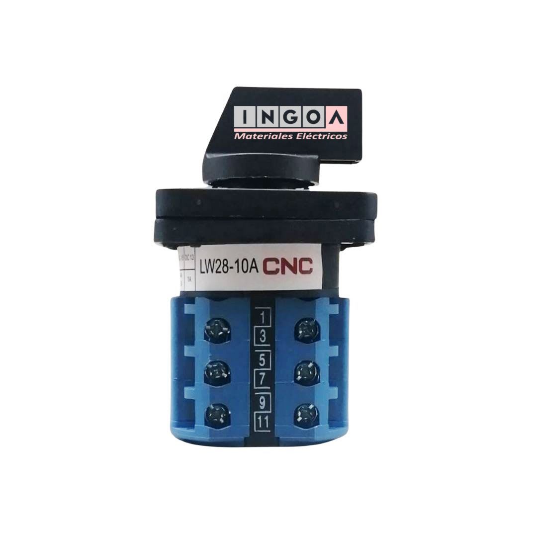 Selector 3 Posiciones Tipo Pacco 10A5