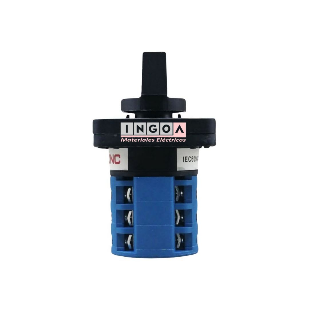 Selector 3 Posiciones Tipo Pacco 3 Polos 20A4