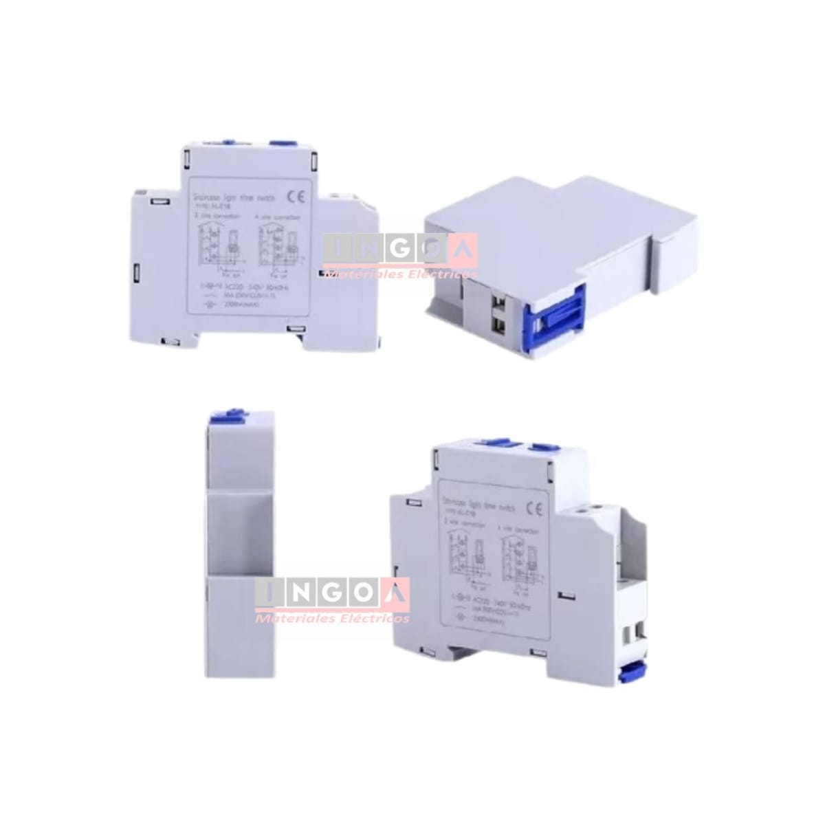 Rele Iluminacion Escala Pasillo 0.5-20MIN 16A 250V 1NO7