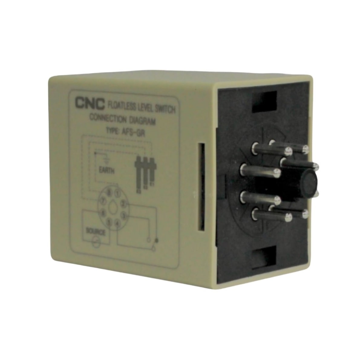 Rele Controlador de Nivel de Líquidos AFS-GR (8 pines) CNC 0