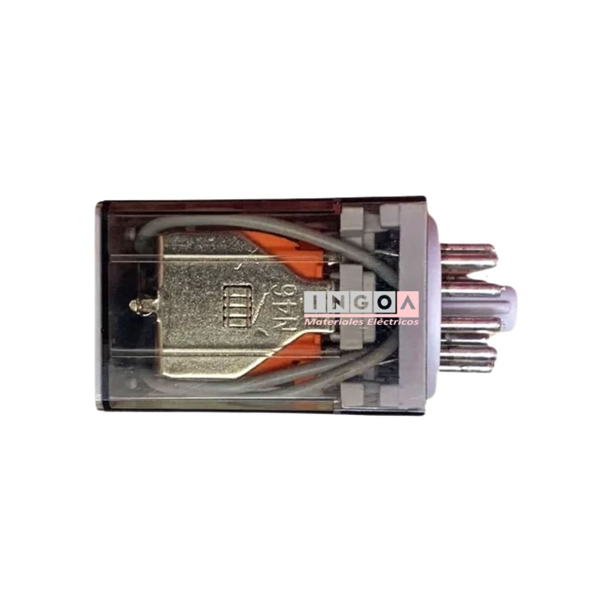 Rele Undecal 11Pines Bobina 220Vac 3NC + 3NO - Vista 6