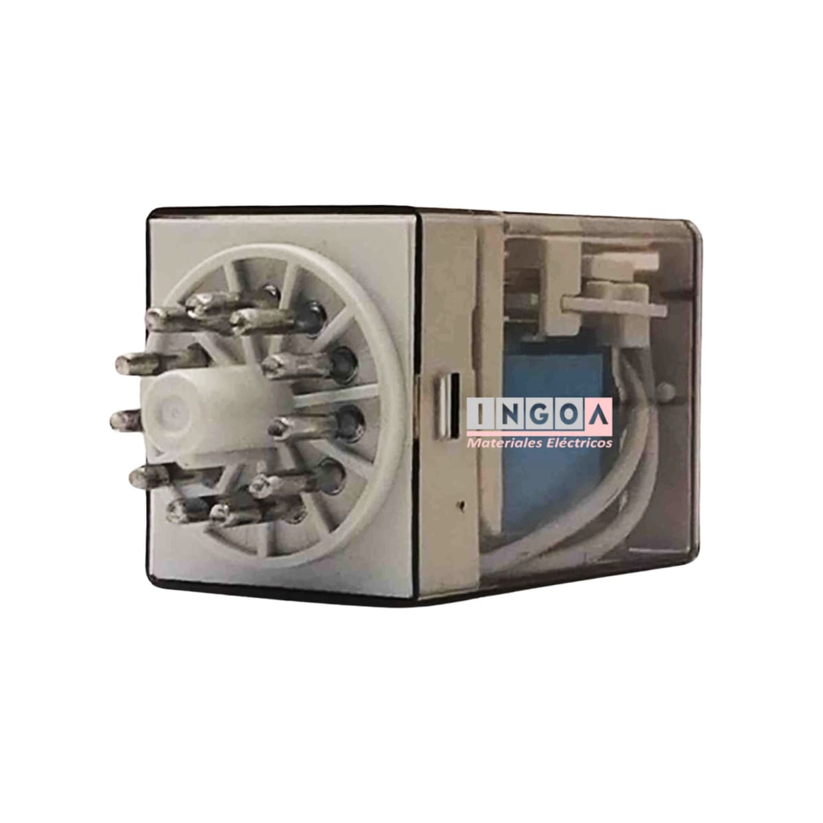 Rele Undecal 11Pines Bobina 24Vdc 3NC + 3NO - Vista 4