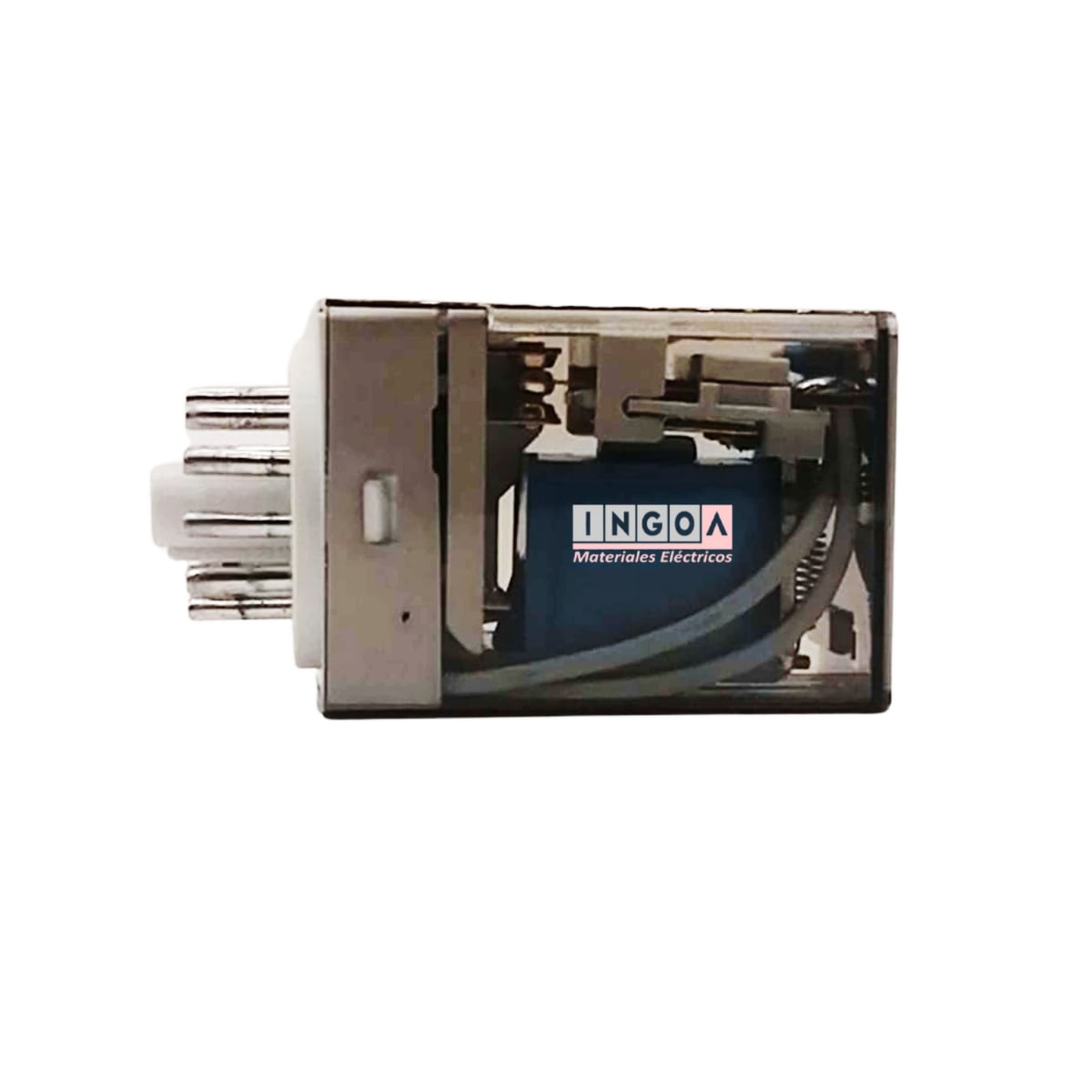 Rele Undecal 11Pines Bobina 24Vdc 3NC + 3NO - Vista 5