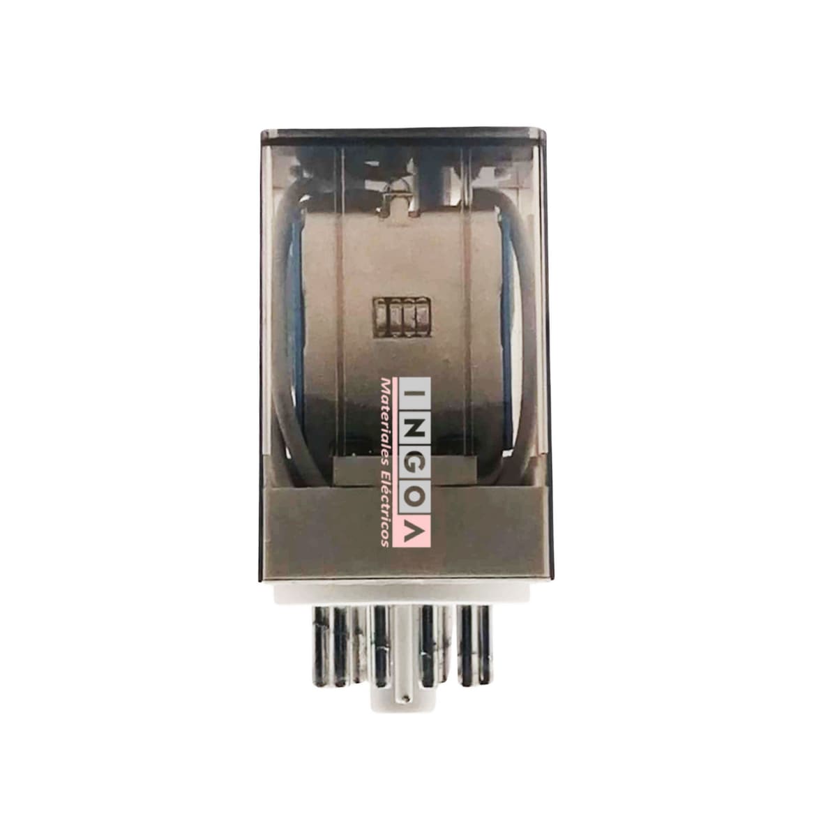 Rele Undecal 11Pines Bobina 24Vdc 3NC + 3NO - Vista 8