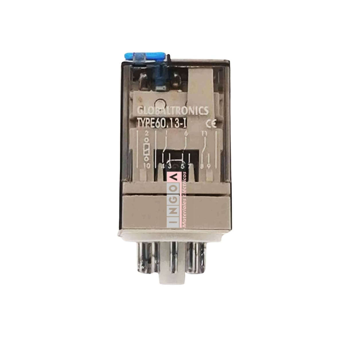 Rele Undecal 11Pines Bobina 24Vdc 3NC + 3NO9