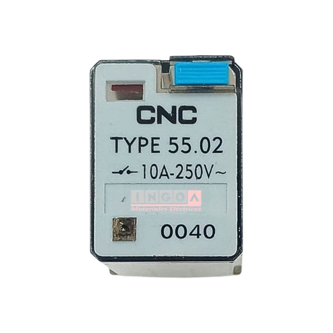 Mini Rele Octal 8Pines Bobina 12Vdc 2NC + 2NO4