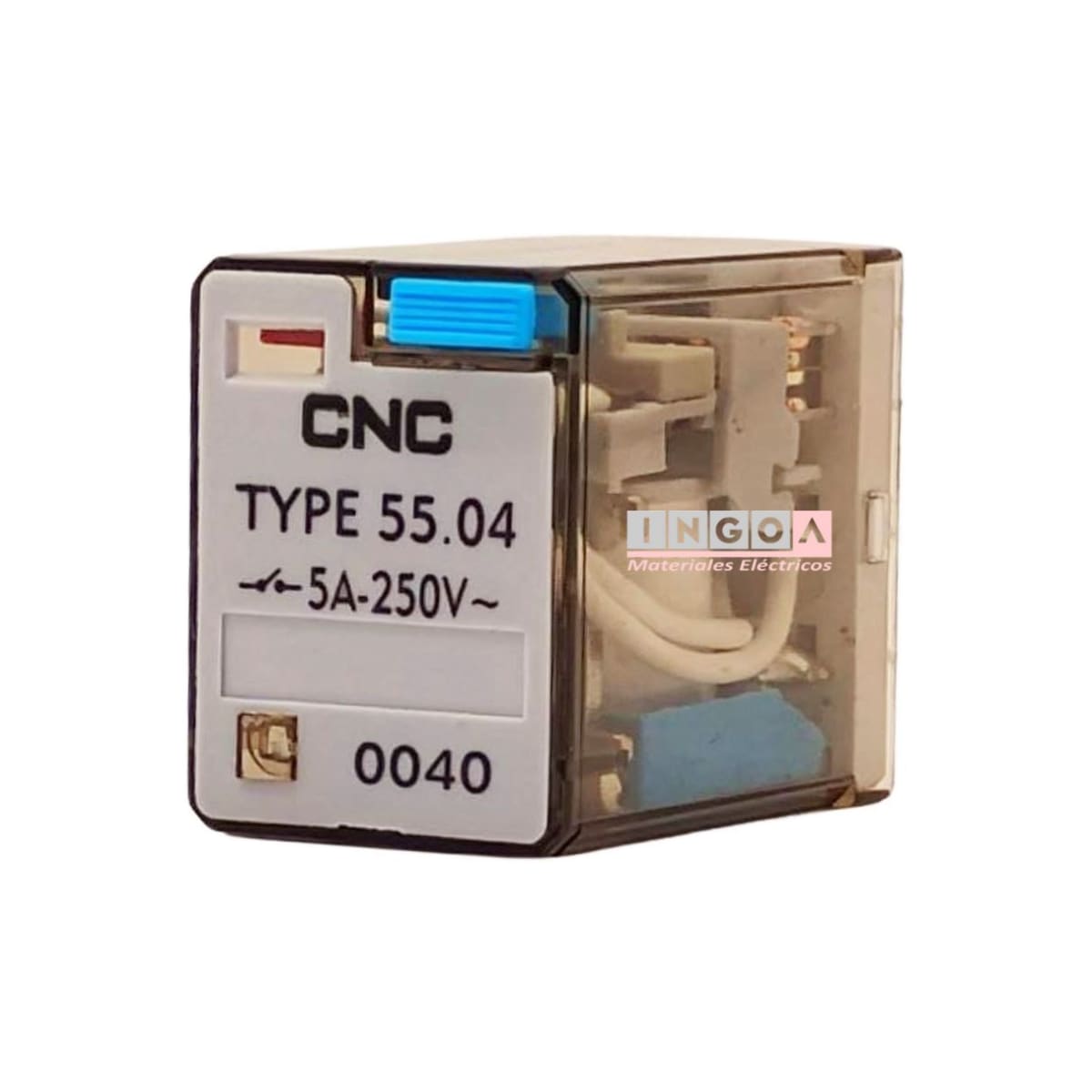 Mini Rele 14Pines Bobina 12Vdc 4NC + 4NO6