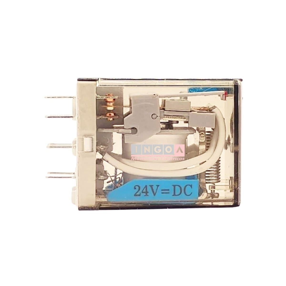 Mini Rele 14Pines Bobina 24Vdc 4NC + 4NO4