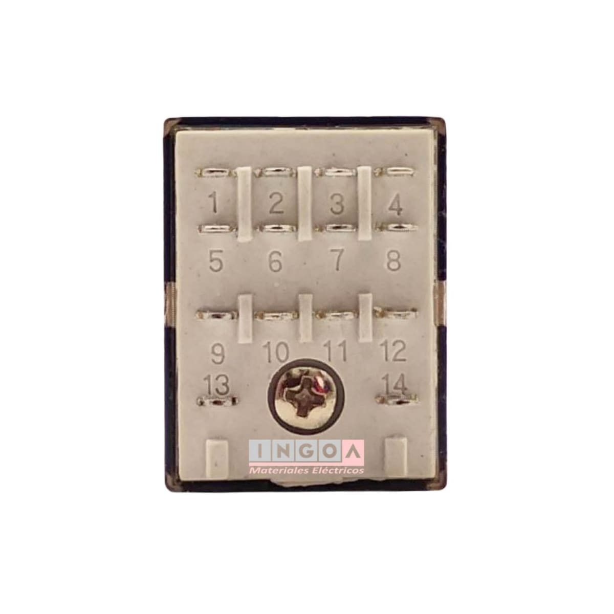 Mini Rele 14Pines Bobina 24Vdc 4NC + 4NO6