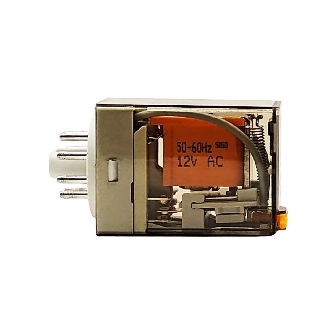 Rele Octal 8Pines Bobina 12Vac 2NC + 2NO 0