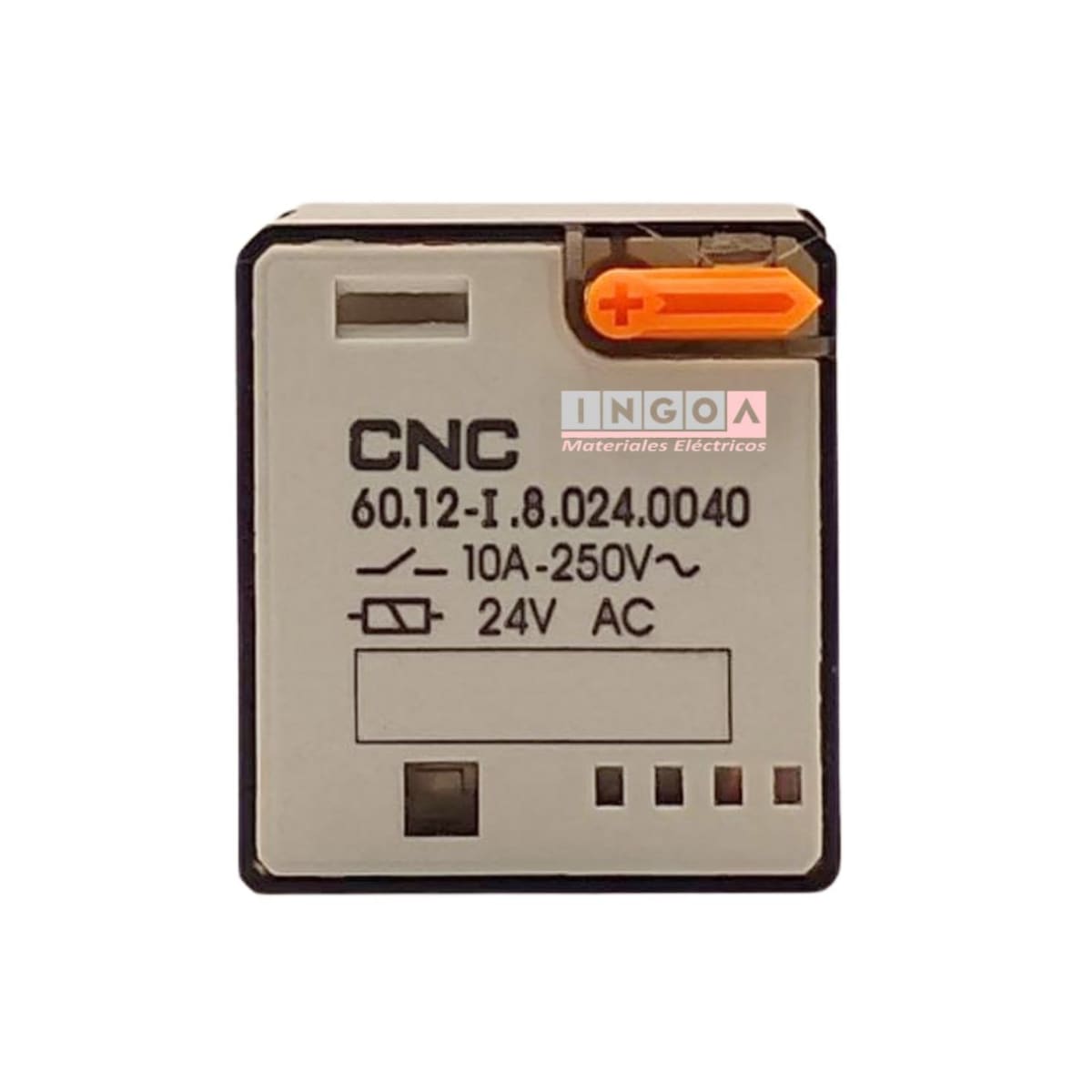 Rele Octal 8Pines Bobina 24Vac 2NC + 2NO - Vista 3
