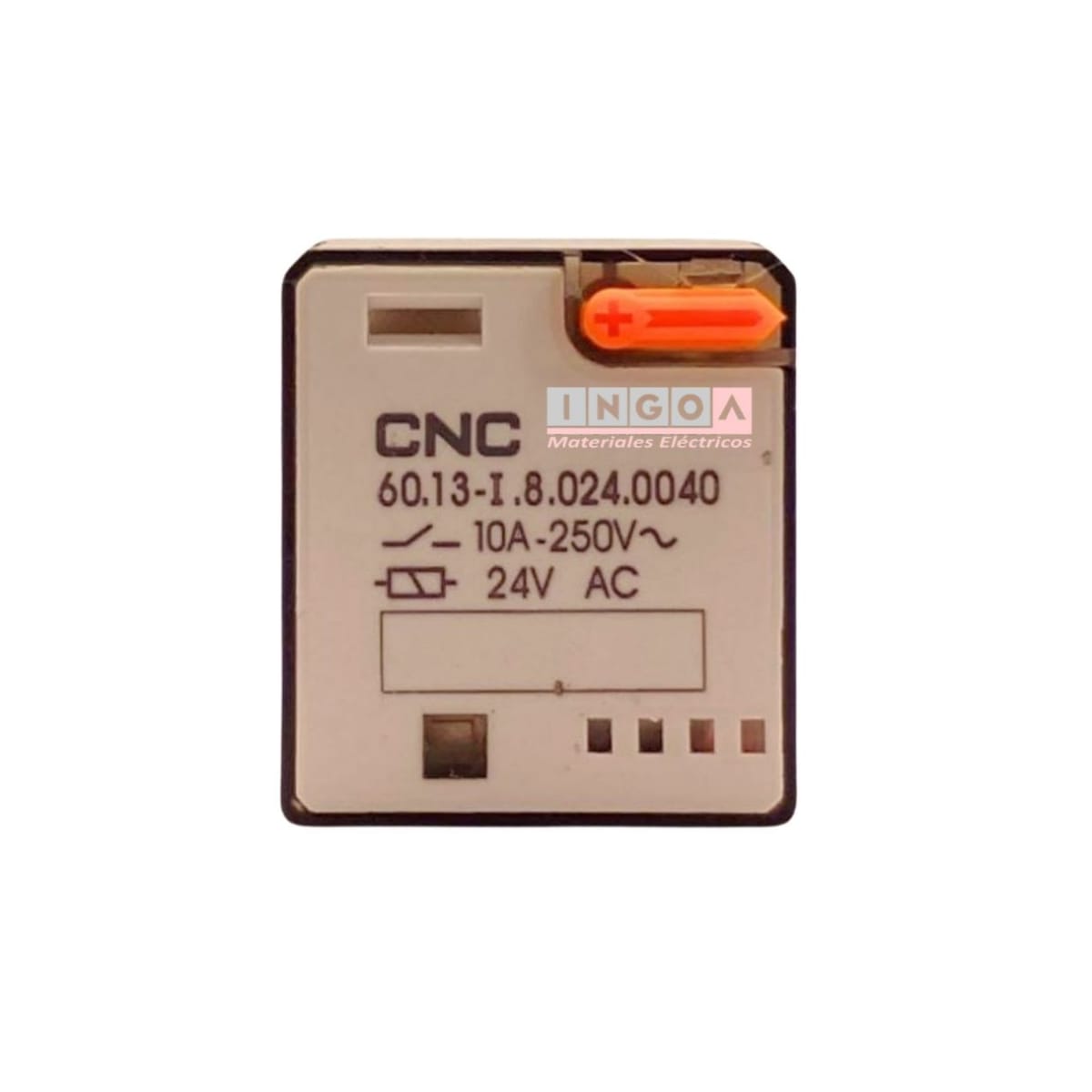 Rele Undecal 11Pines Bobina 24Vac 3NC + 3NO - Vista 4