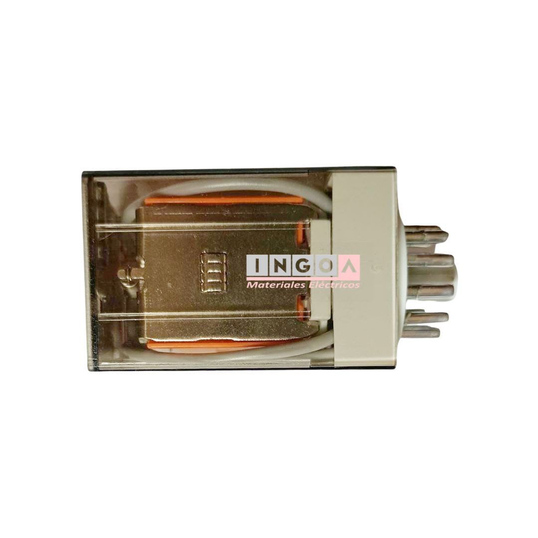 Rele Undecal 11Pines Bobina 110Vac 3NC + 3NO - Vista 6