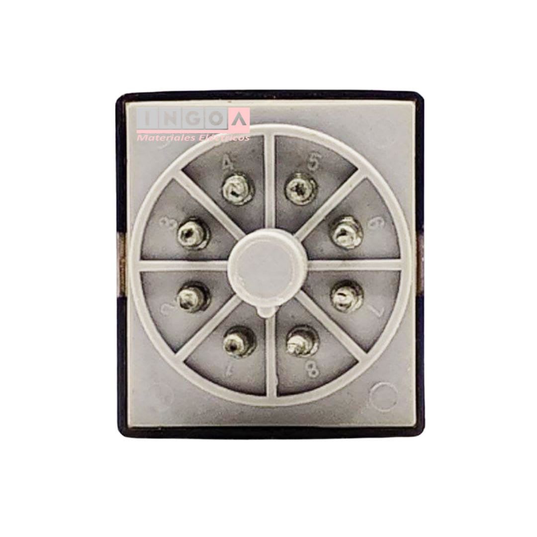 Rele Octal 8Pines Bobina 110Vac 2NC + 2NO4