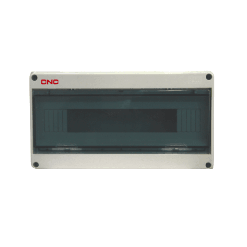 Tablero Exterior Sobrepuesto PVC IP65 18 Polos - CNC - Vista 2