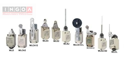 Final de Carrera WLCA12 Limit Switch Con Palanca Extendida y Rueda 10A 1NO+1NC IP658