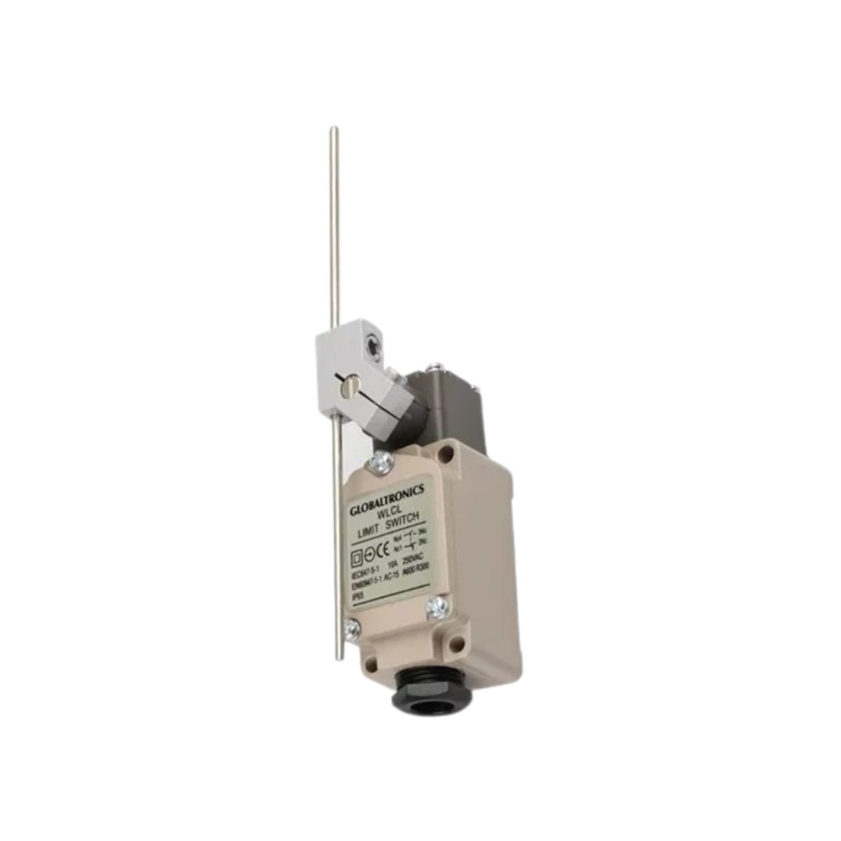 Final de Carrera WL-CL Limit Switch Con Palanca y Varilla 10A 1NO+1NC IP65 0