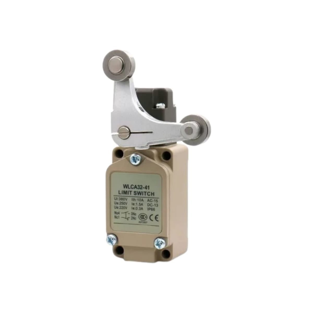 Final de Carrera WLCA32-41-43 Limit Switch de dos posiciones 10A 1NO+1NC IP65 0