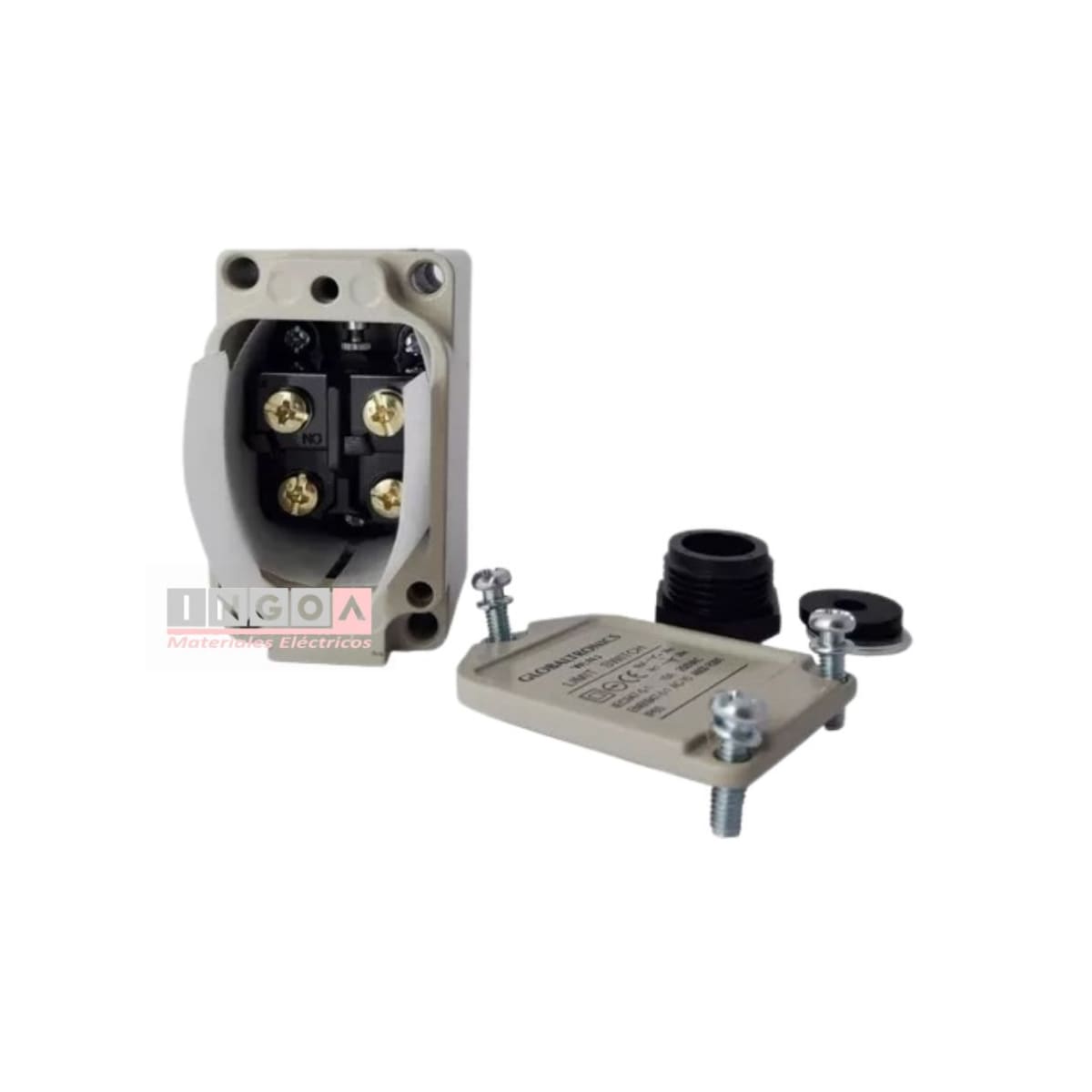 Final de Carrera WLCA32-41-43 Limit Switch de dos posiciones 10A 1NO+1NC IP65 - Vista 5