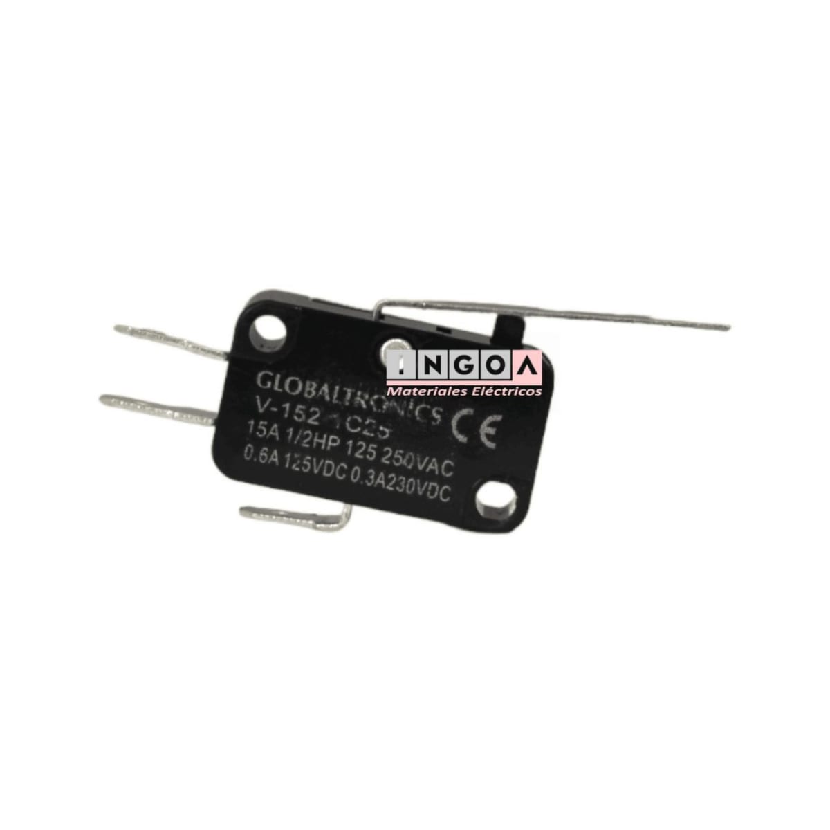 Microswitch V-152-1C25 250Vac 15A IP65 - Vista 2