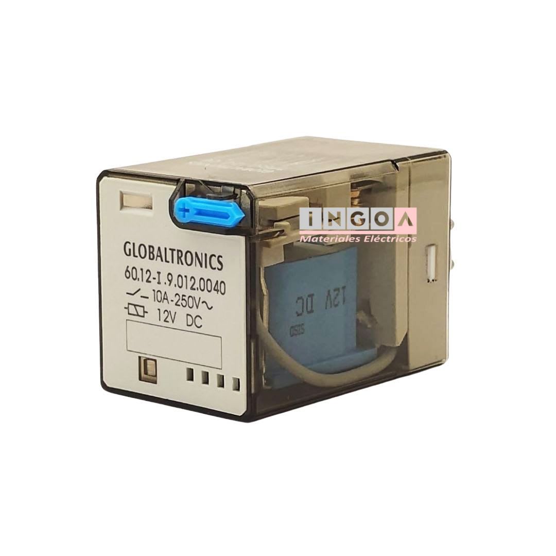 Rele Octal 8 Pines Bobina 12Vdc 2NC + 2NO5