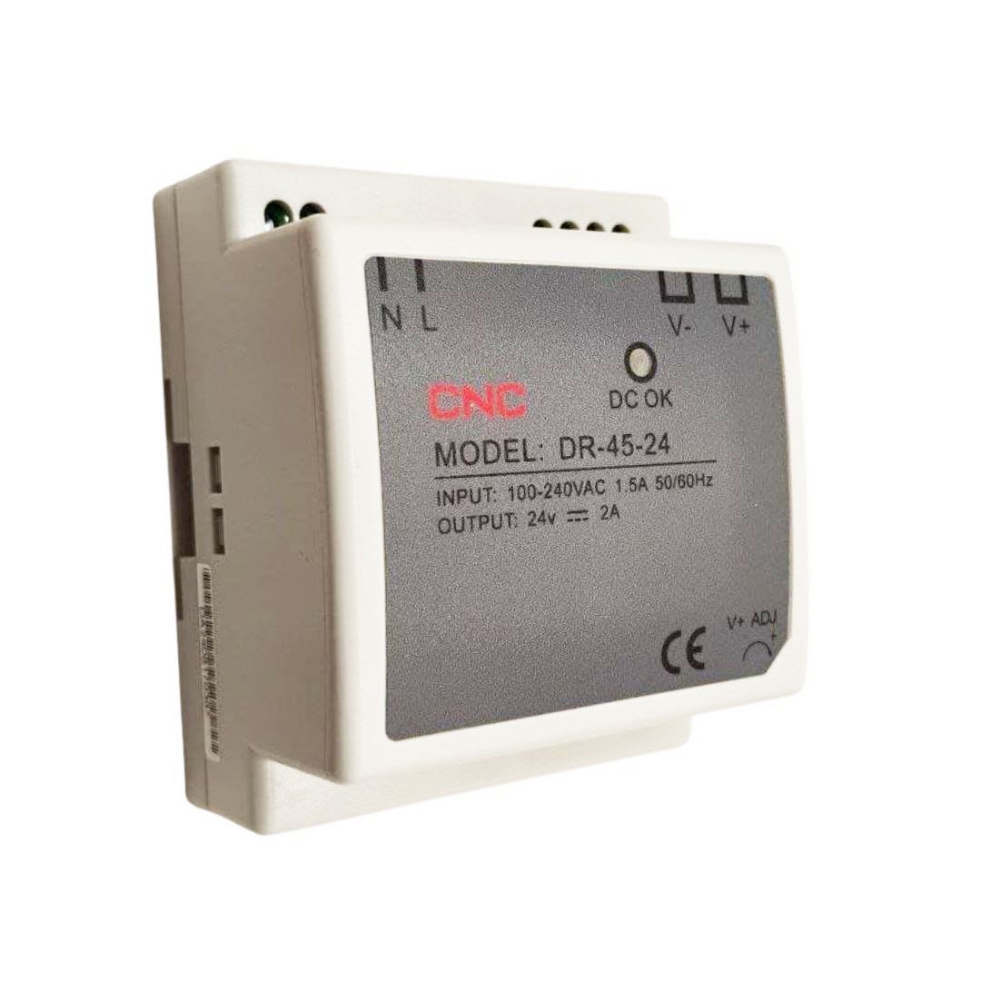 Fuente de Poder a Riel Din 45W 24Vdc 2.0A - CNC - Imagen Principal