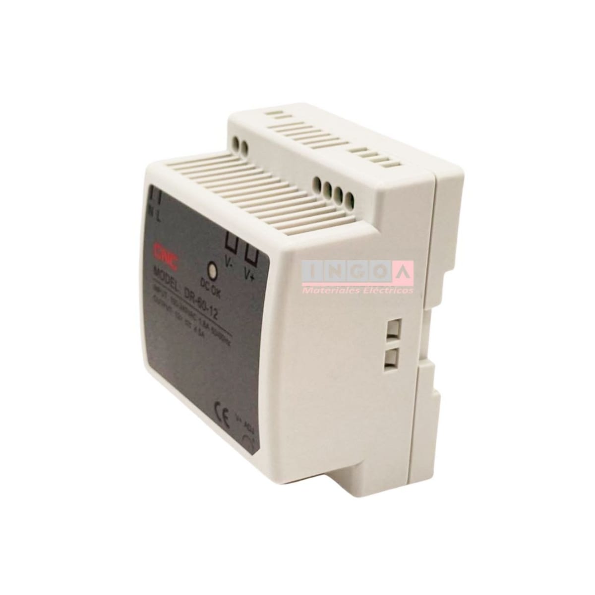 Fuente de Poder a Riel Din 60W 12Vdc 4.5A - CNC3