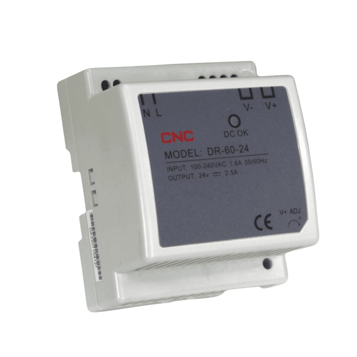 Fuente de Poder a Riel Din 60W 24Vdc 2.5A - CNC 0