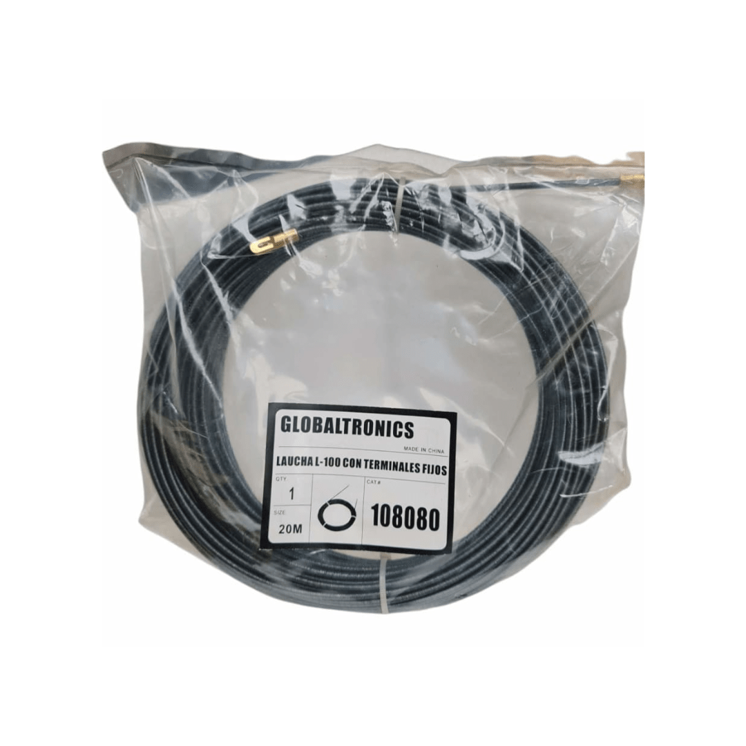 Laucha Pasacable Acero 3.2mm x 20mts3